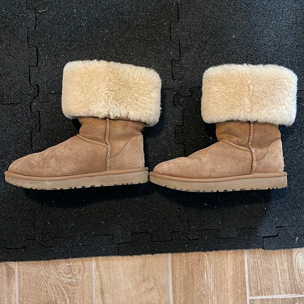 Size 6, lightly used W CLASSIC TALL II - Chestnut